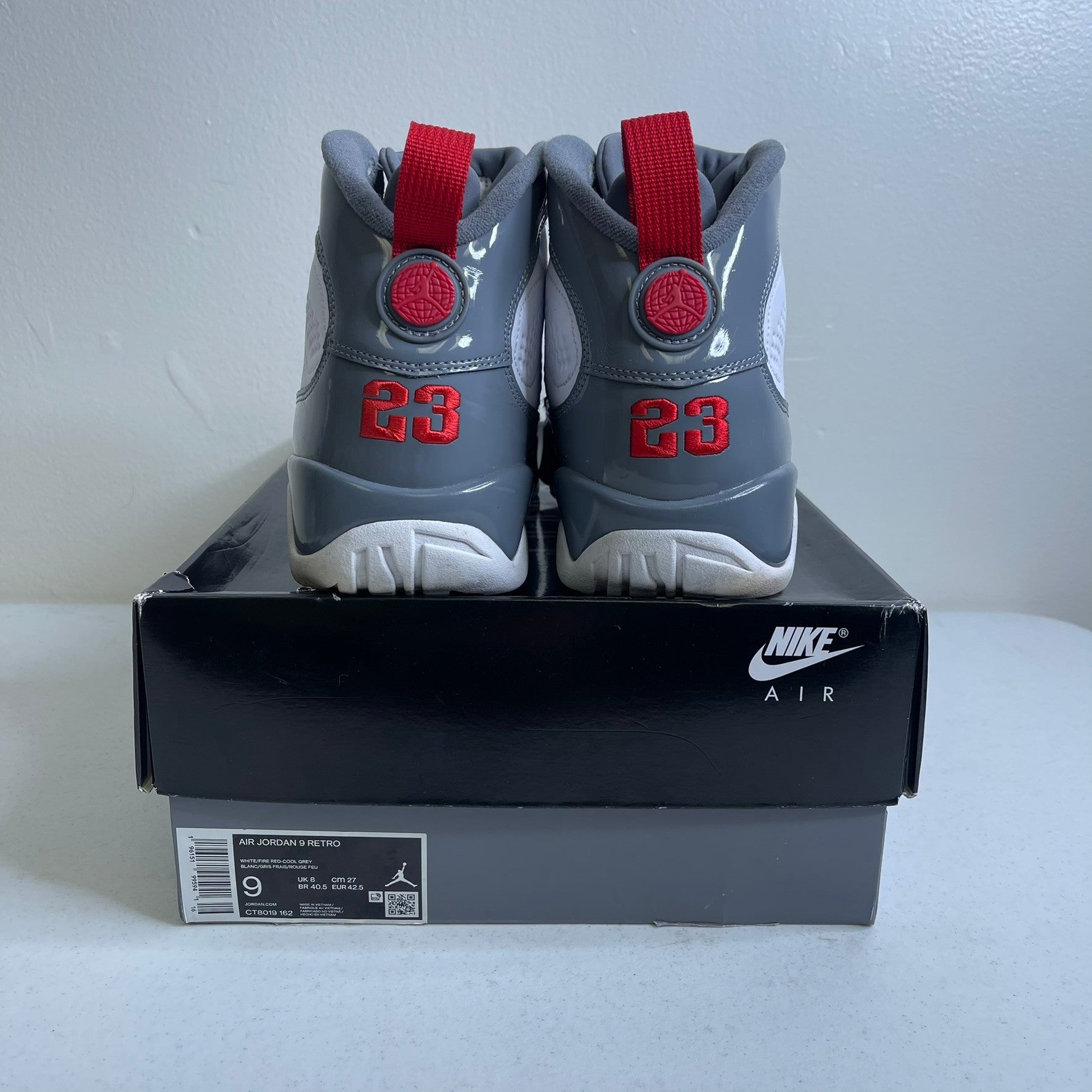 Jordan 9 Retro Fire Red