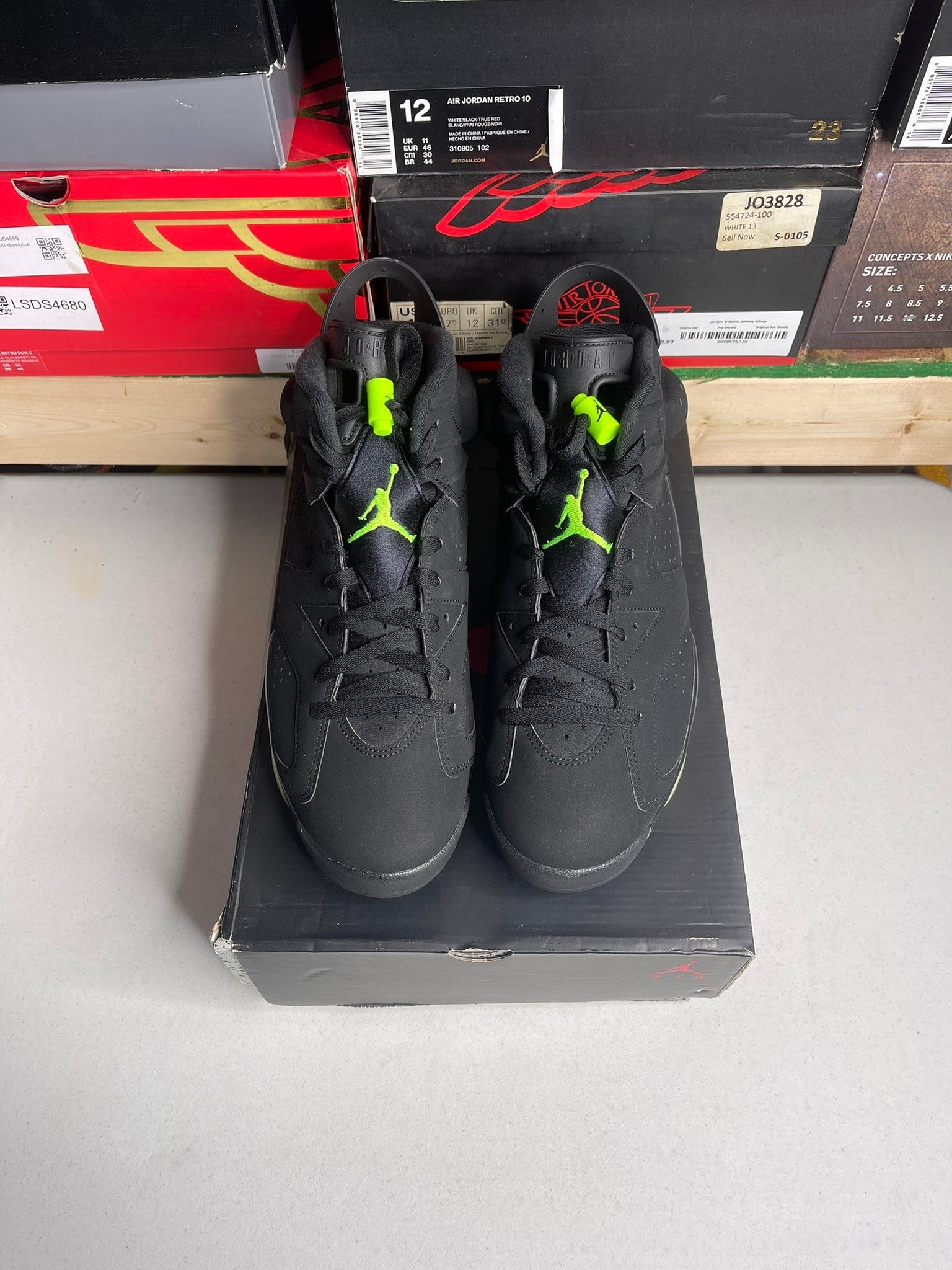 Jordan 6 Retro Electric Green