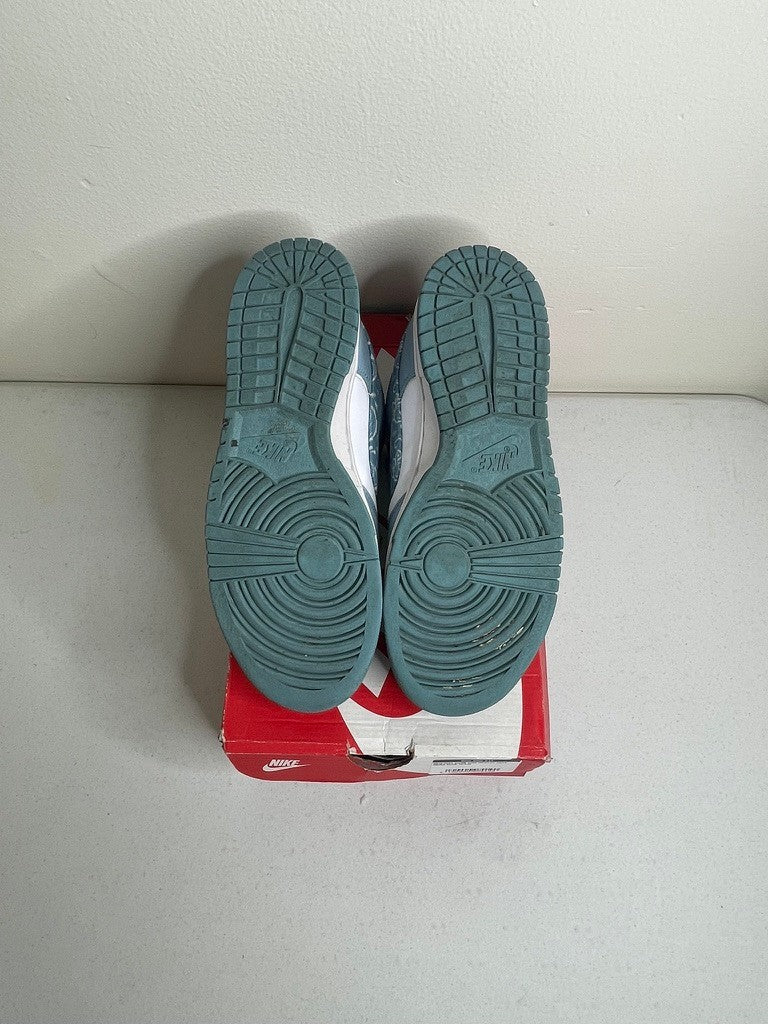 Size 10.5w - Nike Dunk Low Essential Paisley Pack Worn Blue
