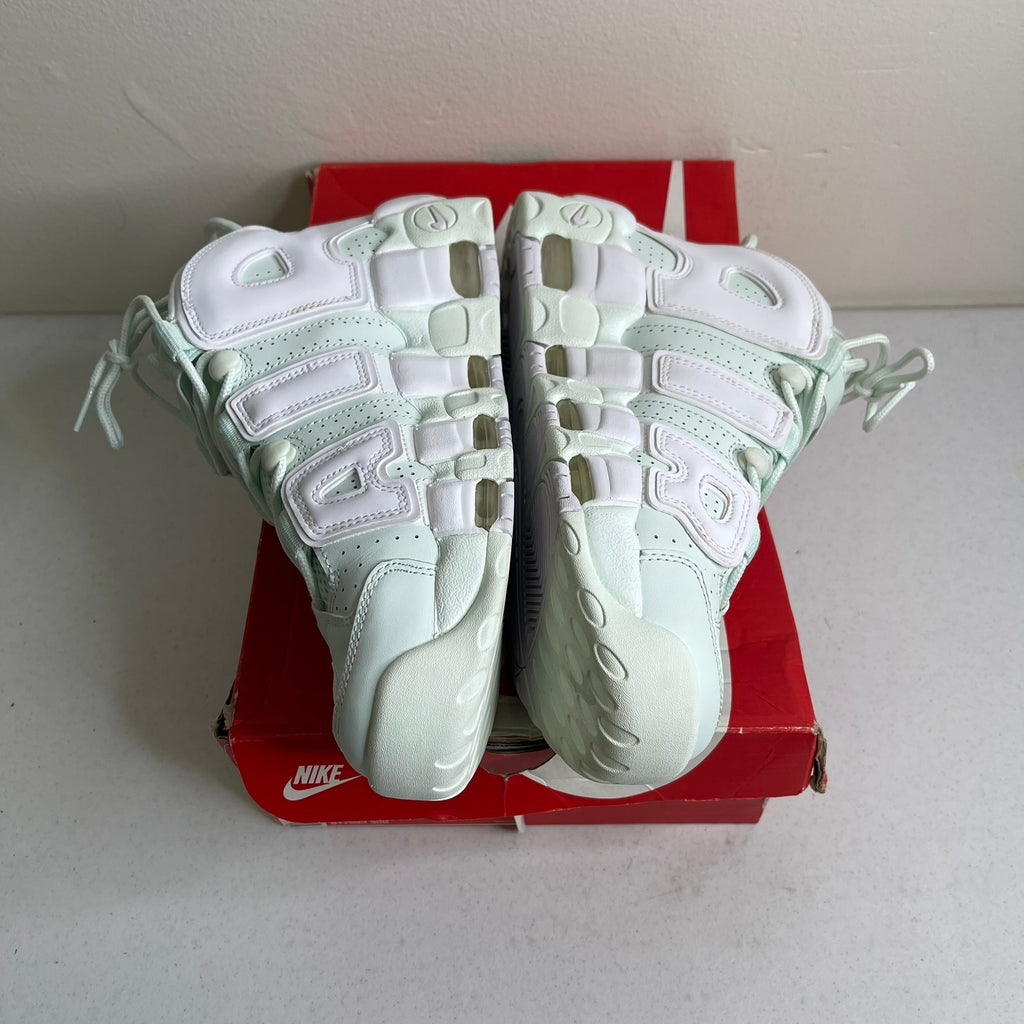 Size 10w - Nike Air More Uptempo Barley Green