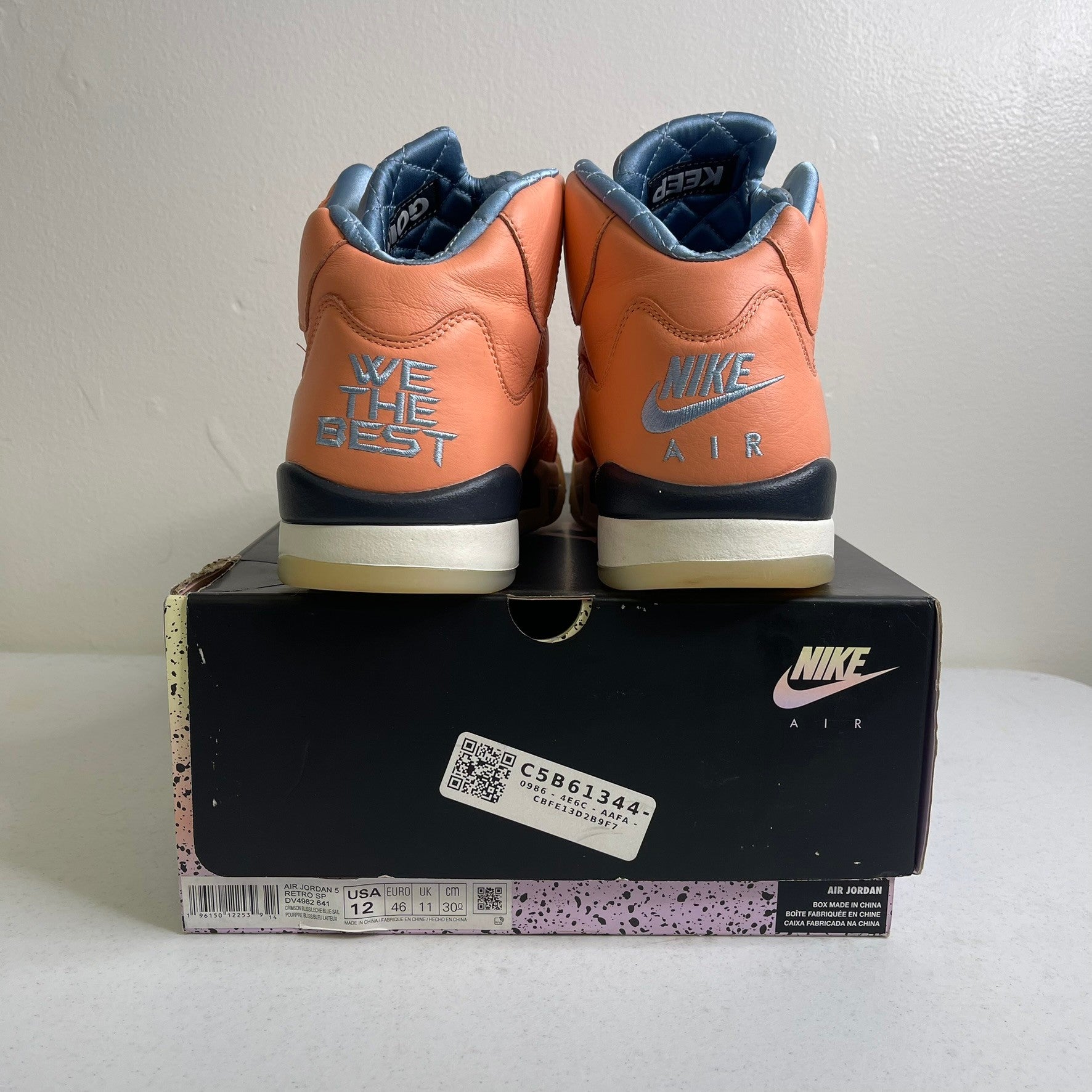 Size 12 - Jordan 5 Retro DJ Khaled We The Best Crimson Bliss