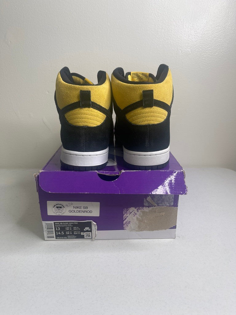 Nike SB Dunk High Pro Reverse Goldenrod