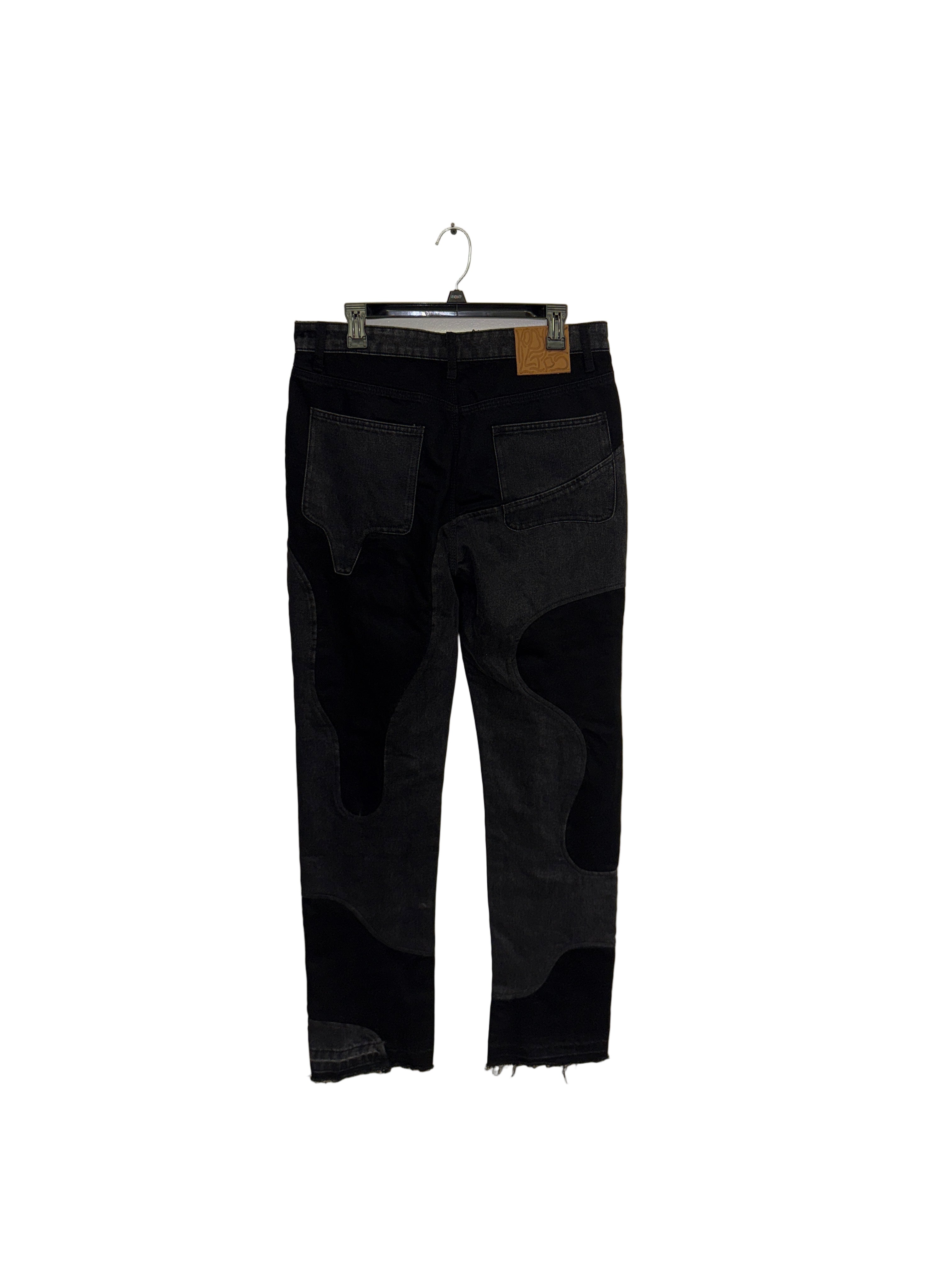 Kody Phillips Black/Grey Curve Jeans
