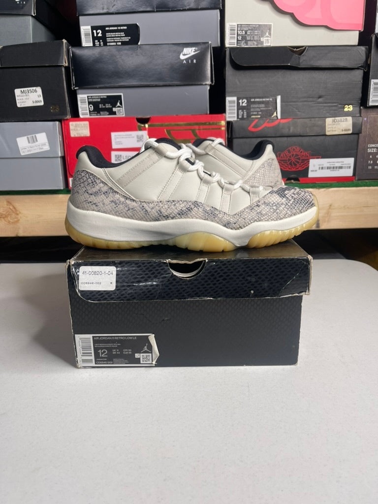 Jordan 11 Retro Low Snake Light Bone