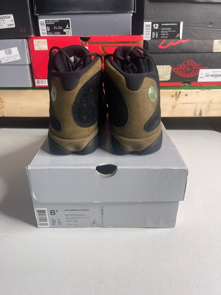 Size 8.5 - Jordan 13 Retro Olive