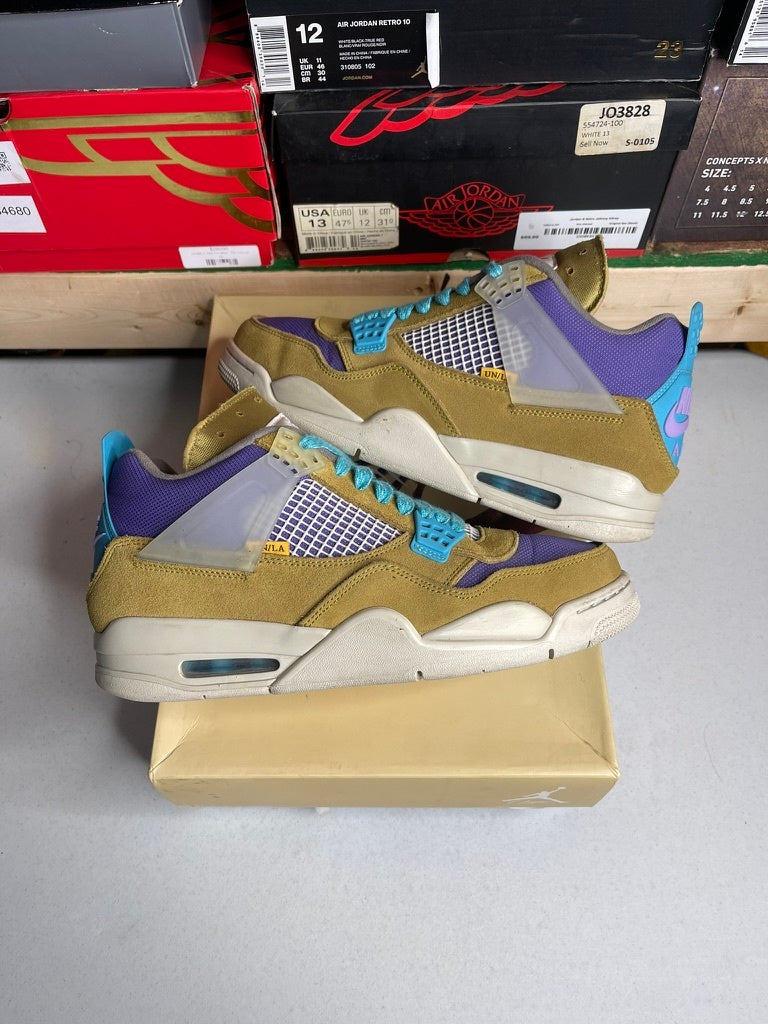 Jordan 4 Retro SP 30th Anniversary Union Desert Moss