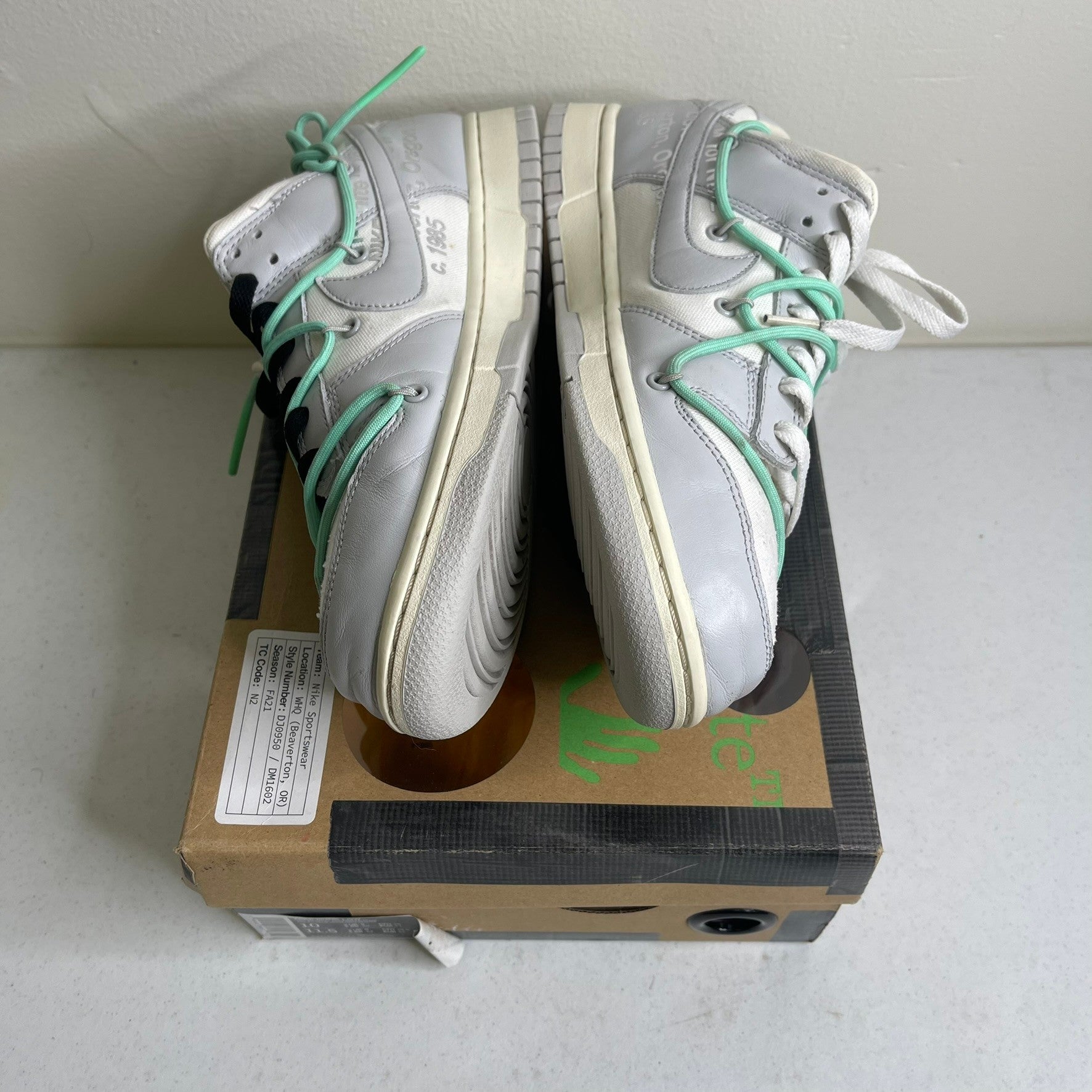 Nike Dunk Low Off-White Lot 4