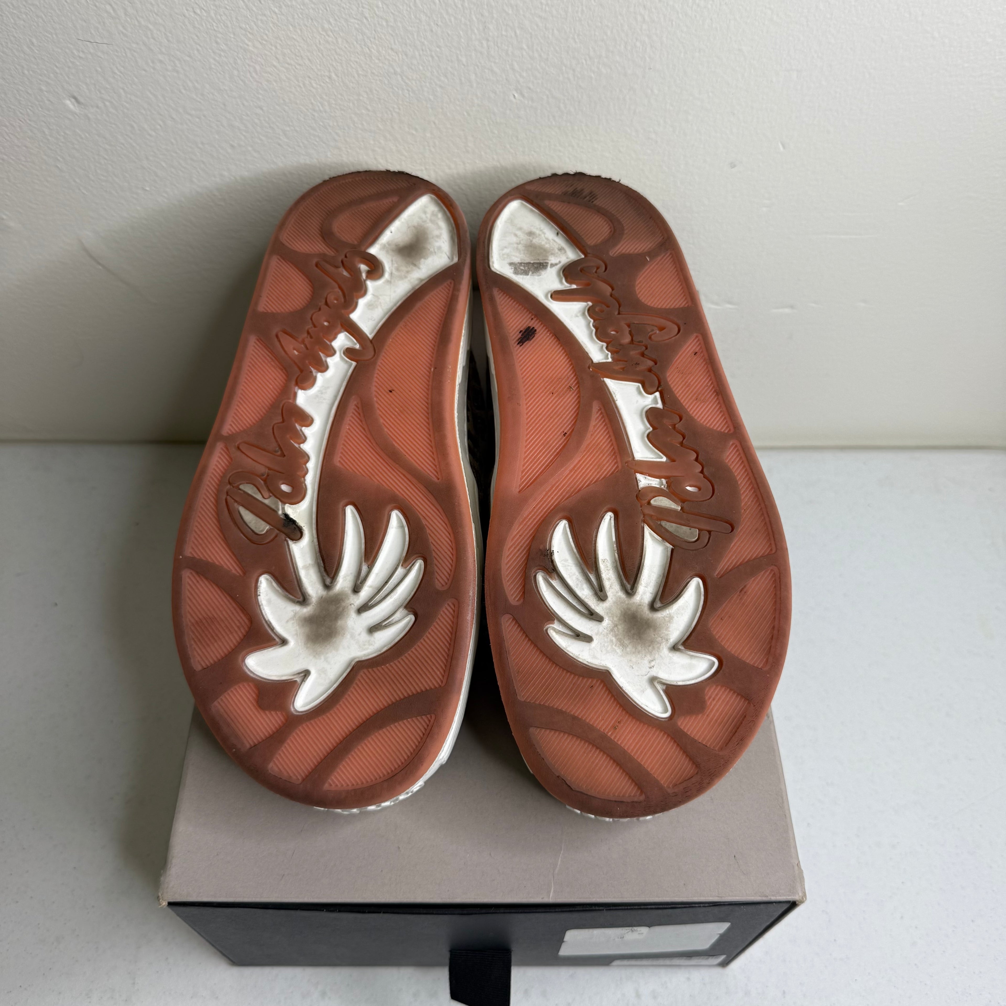 Palm Angels Women’s Beige Slip On Sneakers