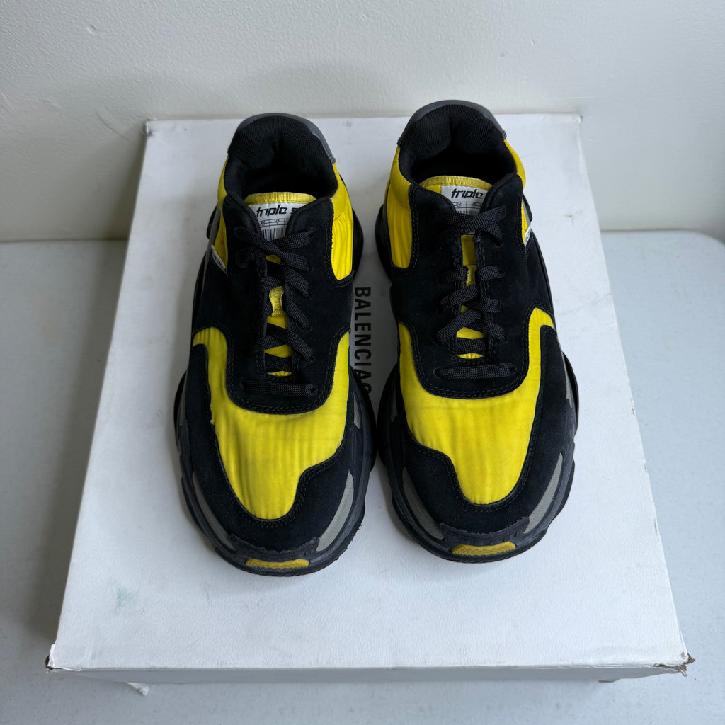 Balenciaga Triple S Black Yellow Sneaker