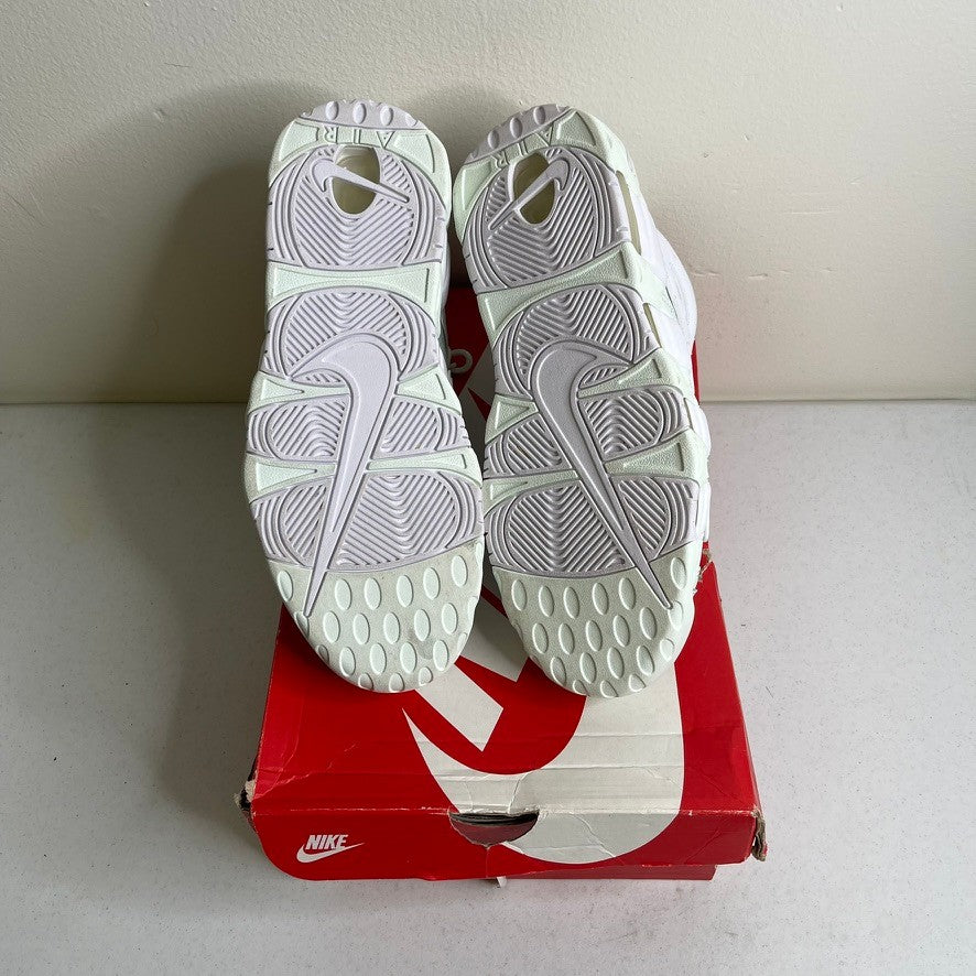 Size 10w - Nike Air More Uptempo Barley Green