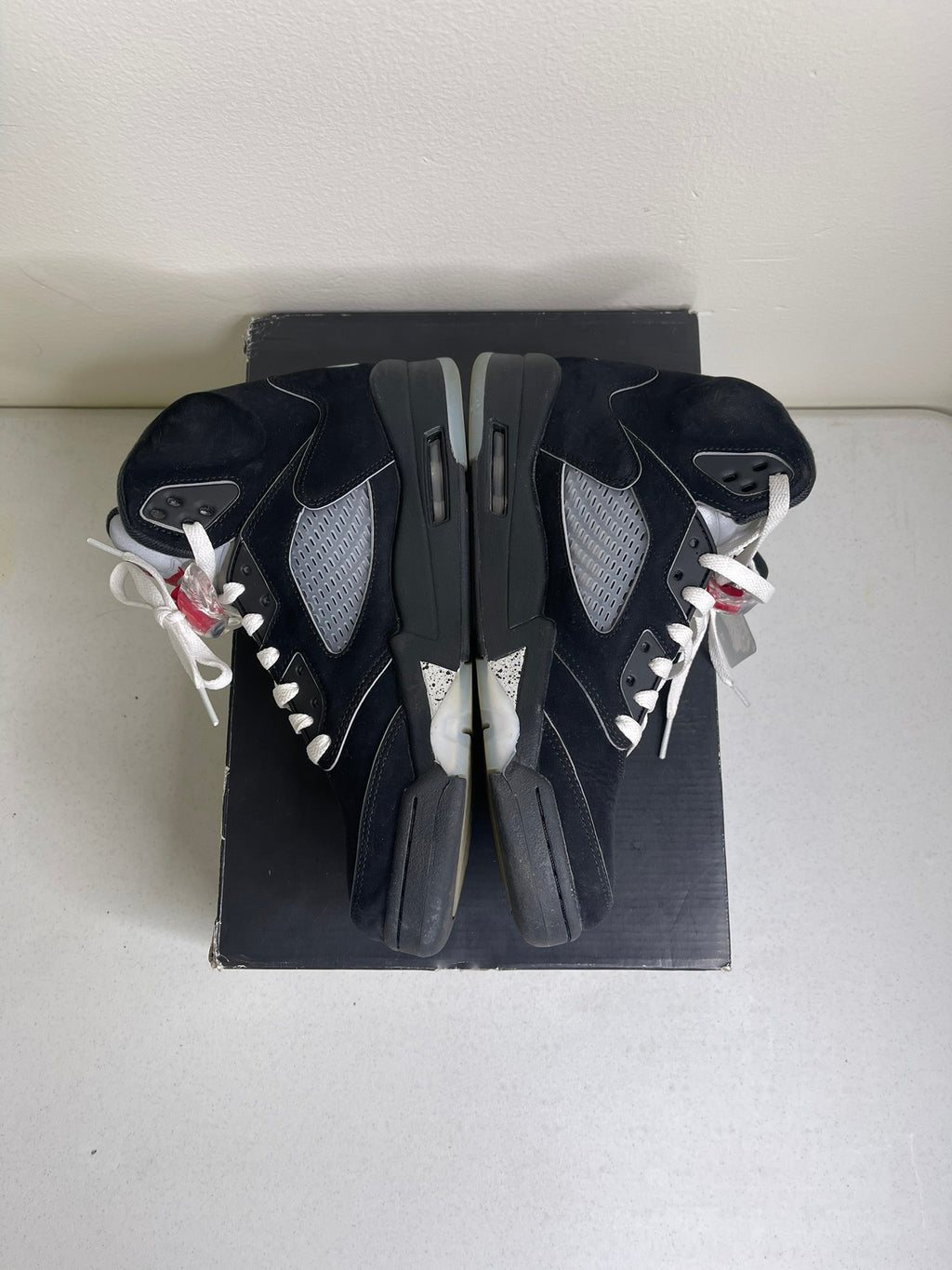 Size 8.5 - Jordan 5 Retro OG Black Metallic Reimagined