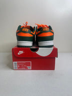 Size 8 - Nike Dunk Low Retro Miami Hurricanes