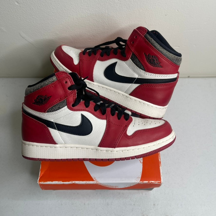 Size 7y - Jordan 1 Retro High OG Chicago Lost and Found (GS)