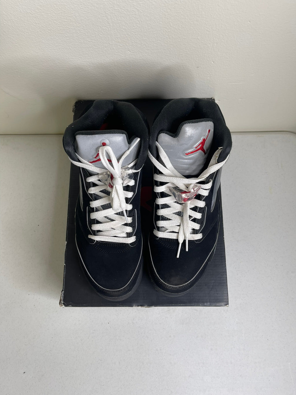 Size 8.5 - Jordan 5 Retro OG Black Metallic Reimagined