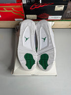 Size 10 - Jordan 4 Retro Metallic Green