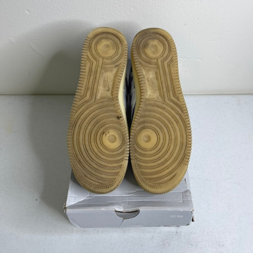 Nike Air Force 1 Low '07 QS Purple Skeleton Halloween (2021)