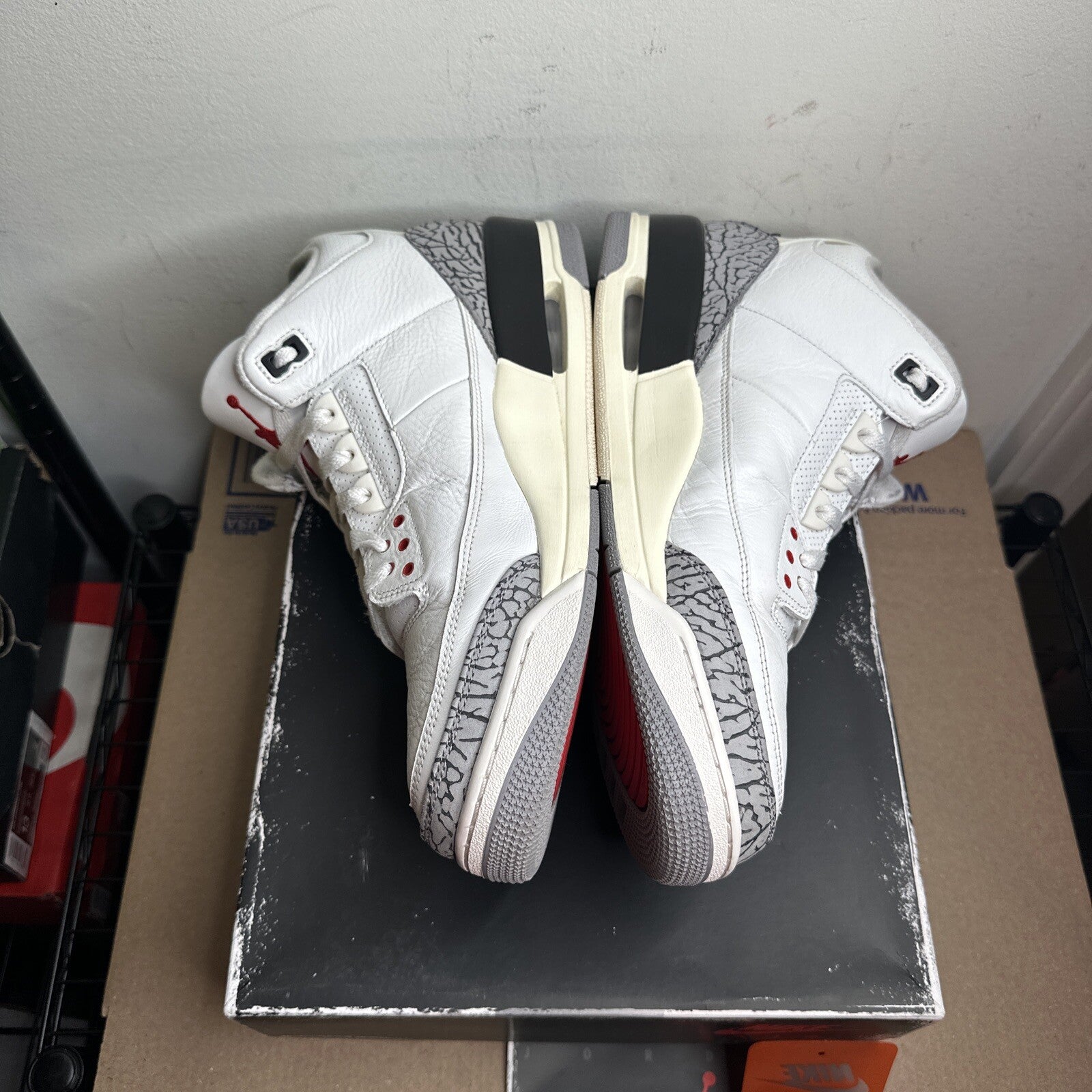 Size 13 - Jordan 3 Retro White Cement Reimagined