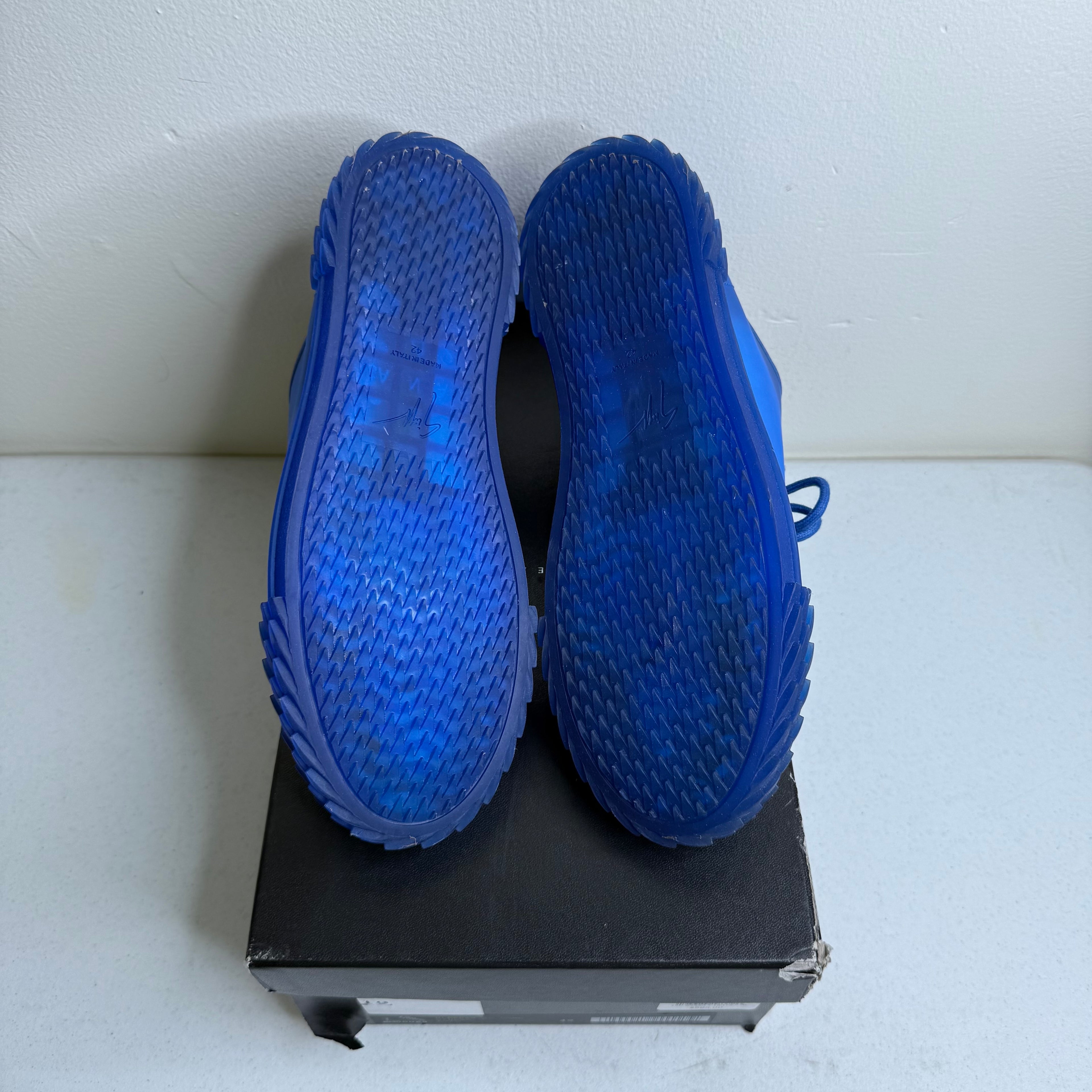 Giuseppe Zanotti Blue Blabber Sneaker
