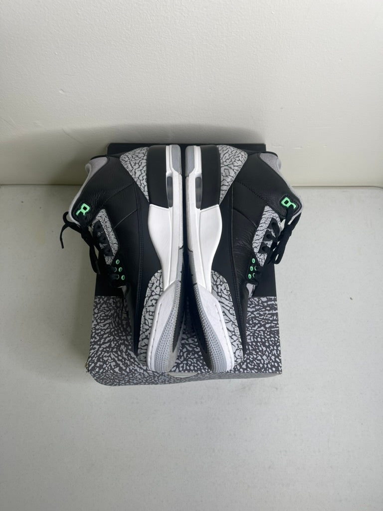 Jordan 3 Retro Green Glow