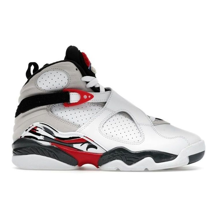 Size 6.5y - Jordan 8 Retro White True Red (2025) (GS)
