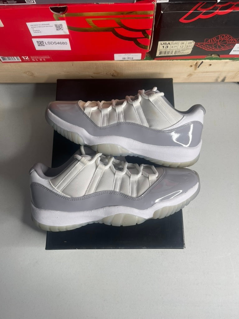 Jordan 11 Retro Low Cement Grey