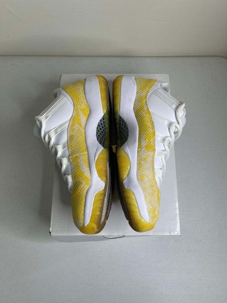 Jordan 11 Retro Low Yellow Snakeskin (Women's)