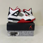 Size 6.5y - Jordan 4 Retro Fire Red (2020) (GS)