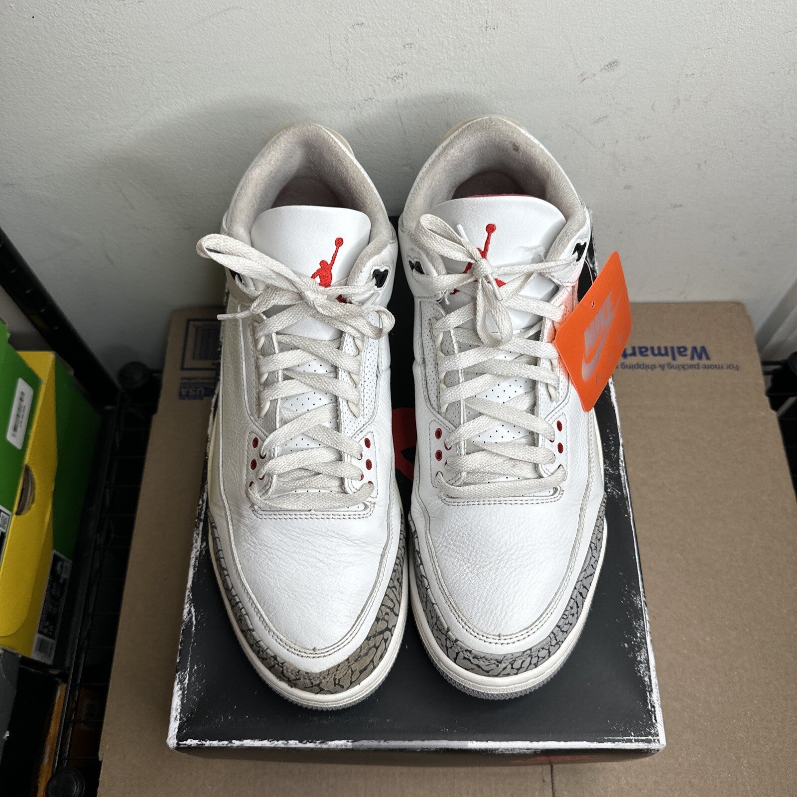Size 12 - Jordan 3 Retro White Cement Reimagined