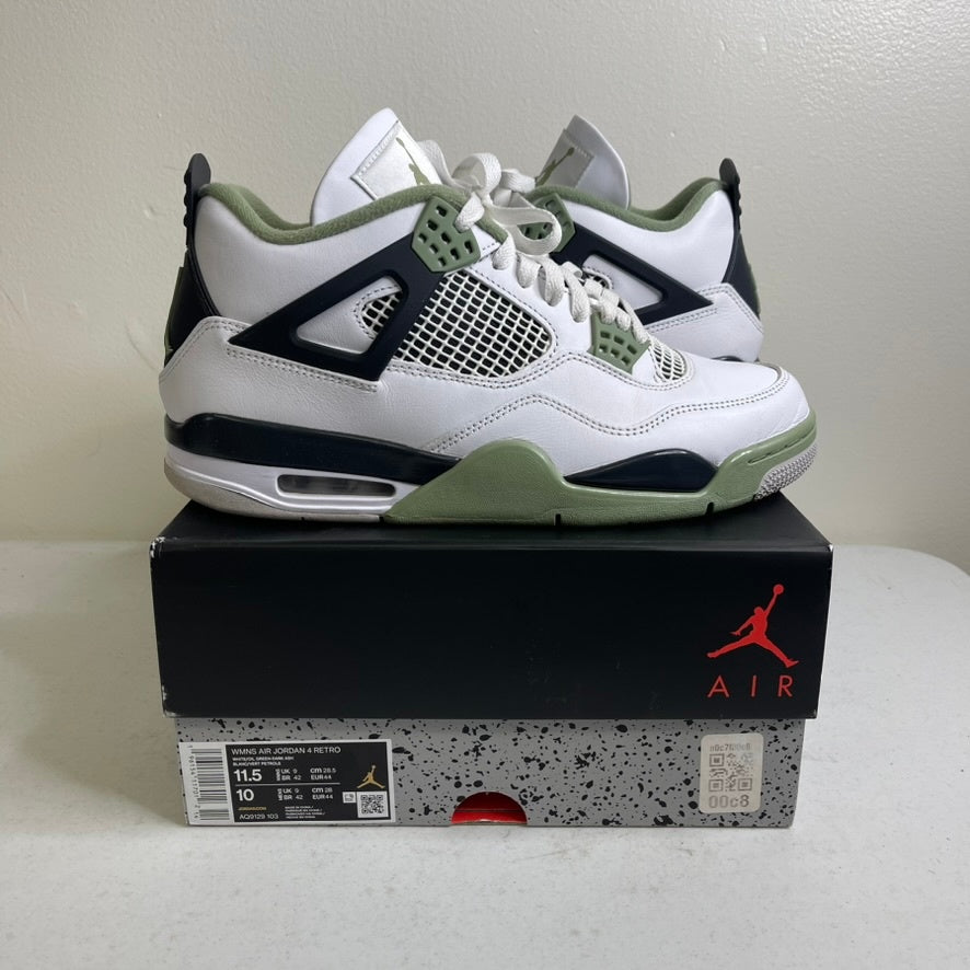 Jordan 4 Retro Seafoam (Women's)