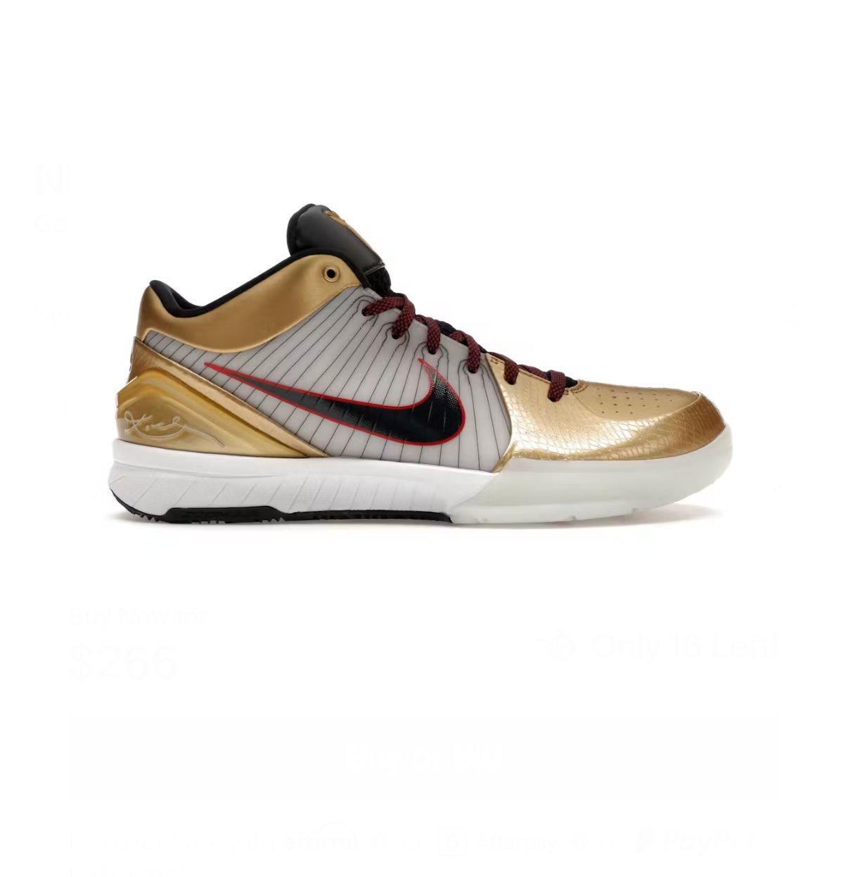Kobe 4 Gold Medal