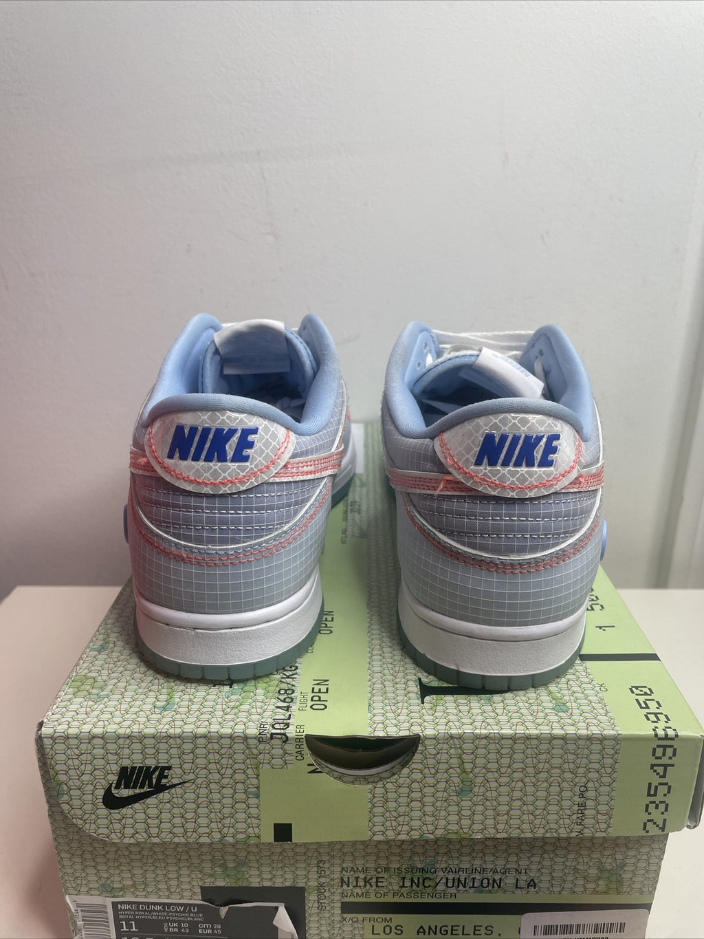 Nike Dunk Low Union Passport Pack Argon