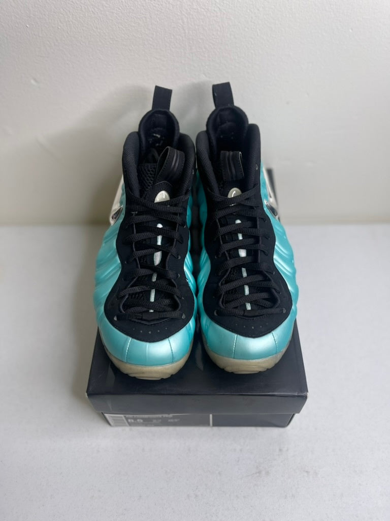 Size 8.5 - Air Nike Foamposite Pro Island Green