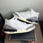 Size 13 - Jordan 3 Retro White Cement Reimagined