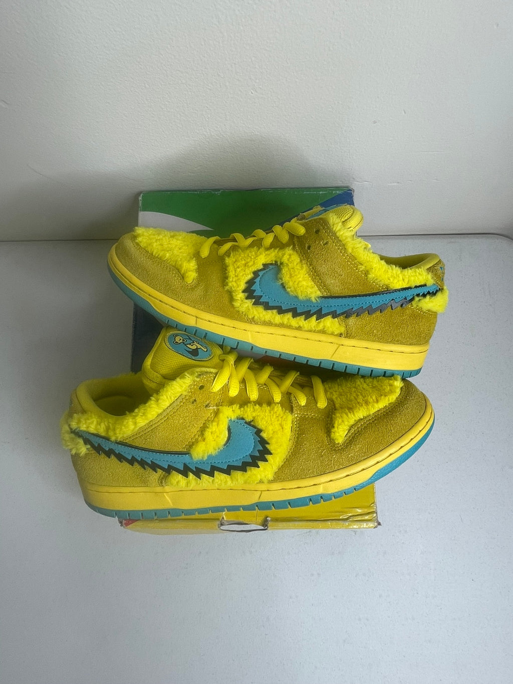 Nike SB Dunk Low Grateful Dead Bears Opti Yellow