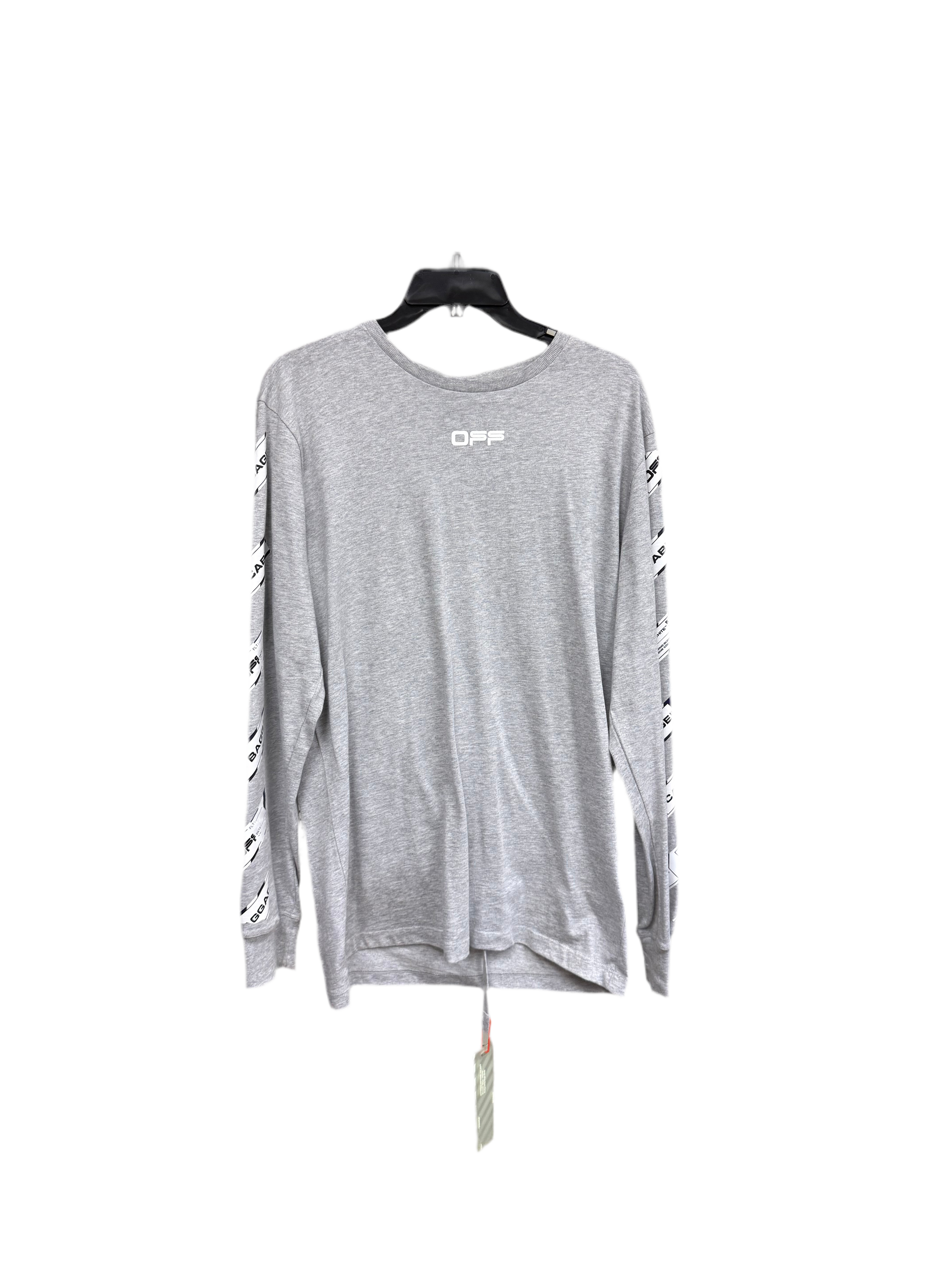 Off White Grey Long Sleeve