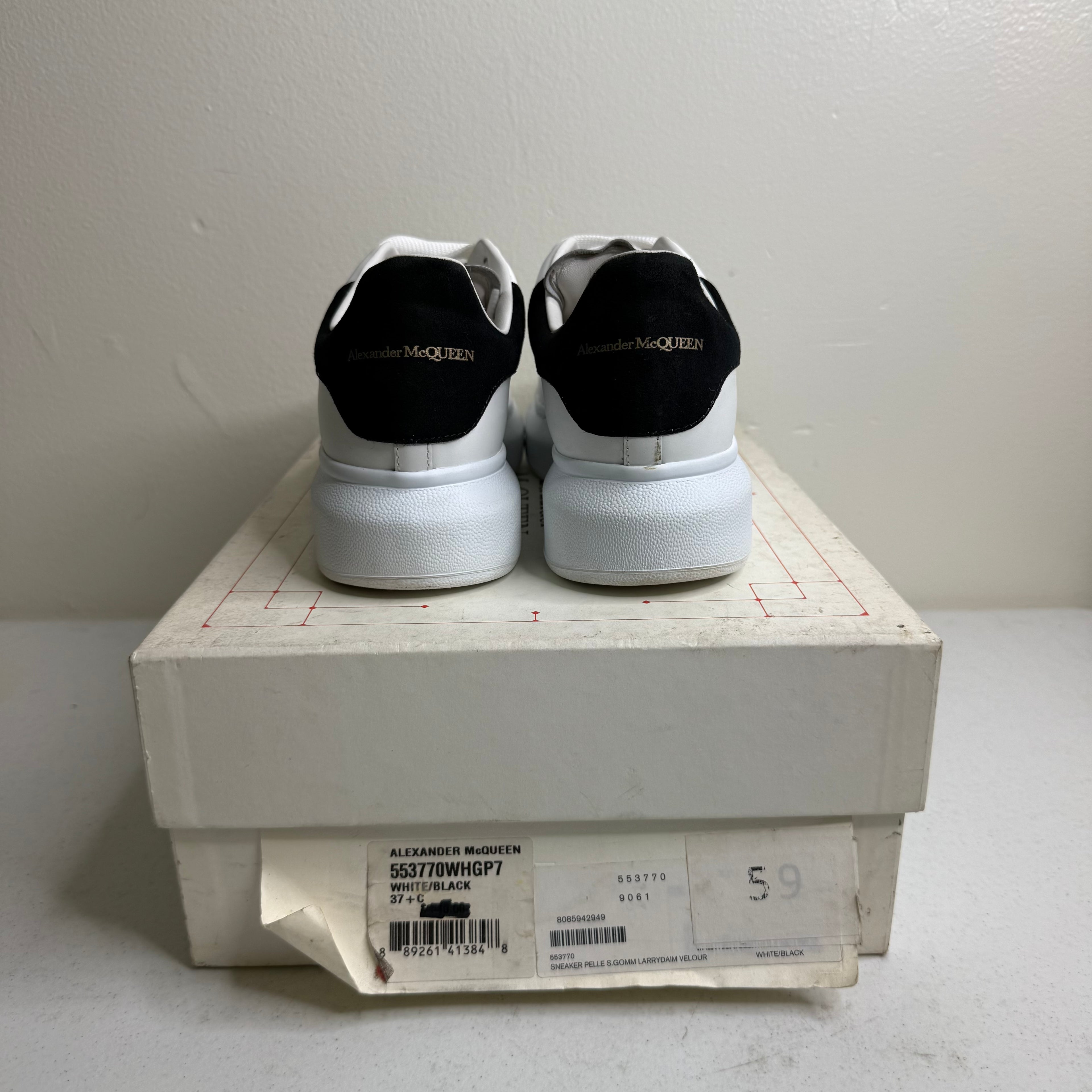 Alexander McQueen Black White Sneaker