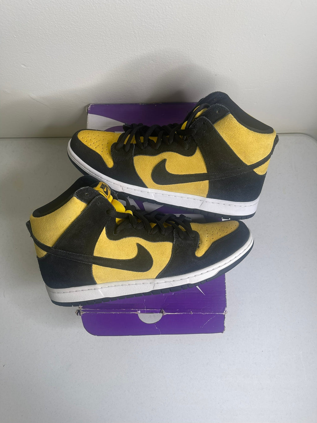 Nike SB Dunk High Pro Reverse Goldenrod
