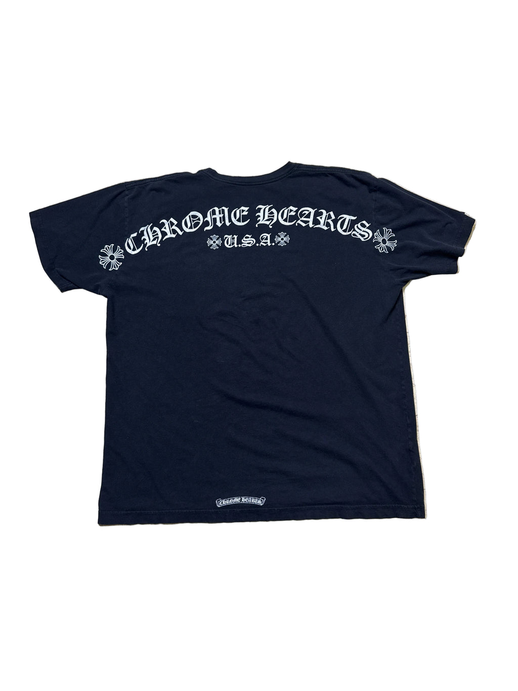 Size XXL - Chrome Hearts Scroll Logo Pocket Tee