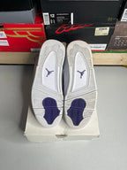 Size 10 - Jordan 4 Retro Metallic Purple