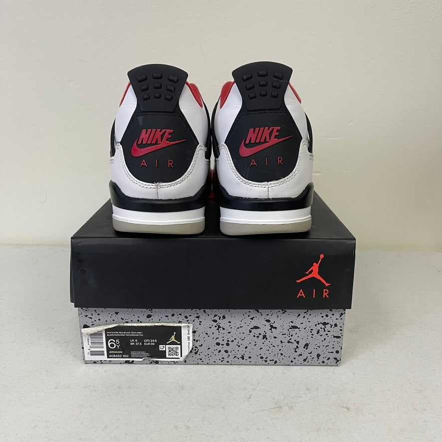 Jordan 4 Retro Fire Red (2020) (GS)