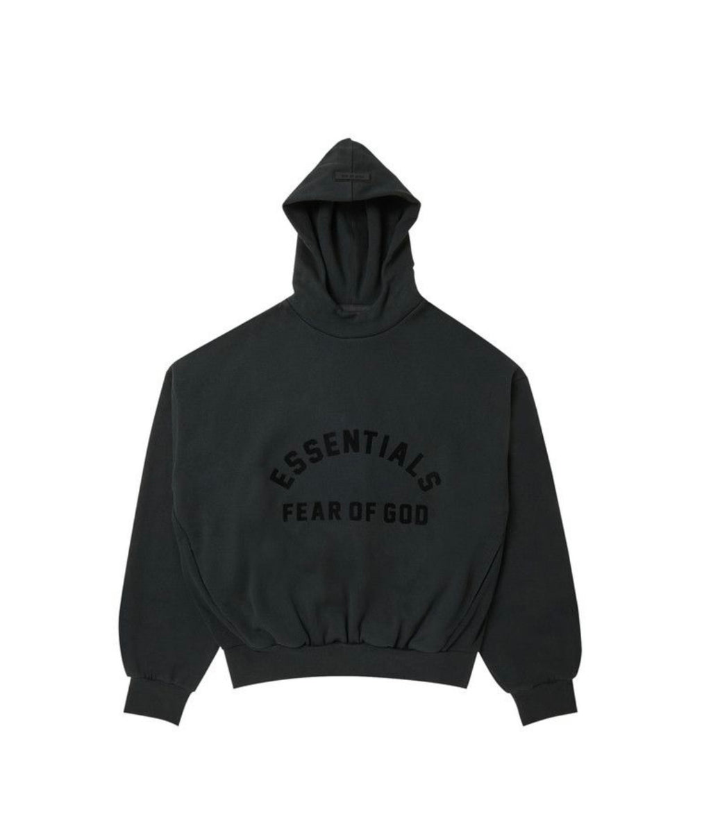 Essentials Fear of God Hoodie Jet Black