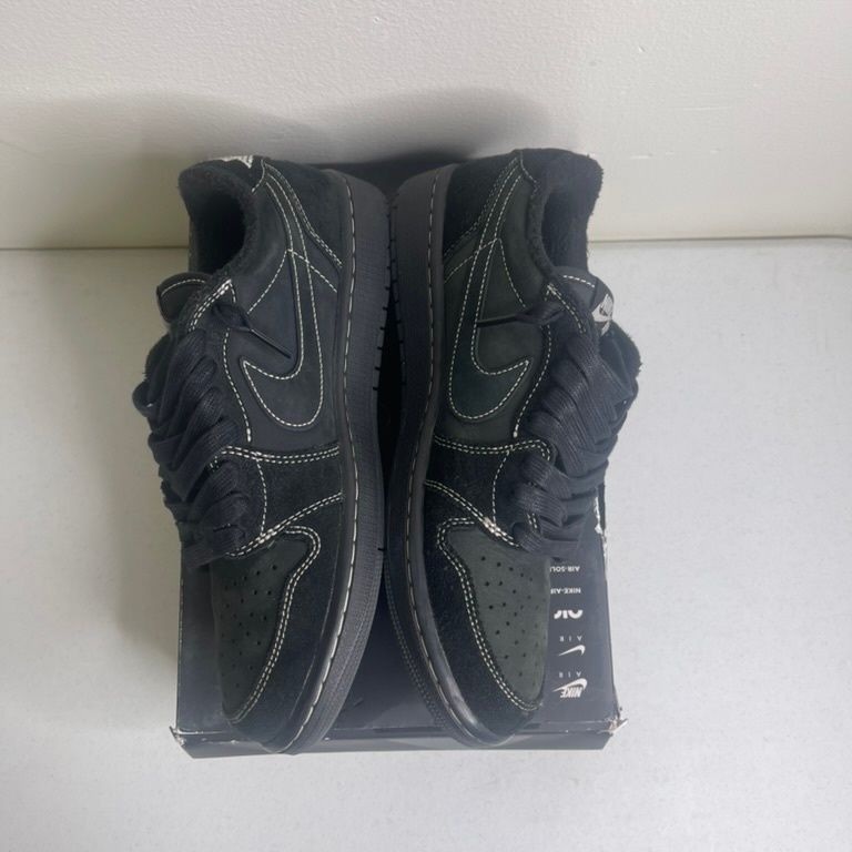 Size 9 - Jordan 1 Retro Low OG SP Travis Scott Black Phantom