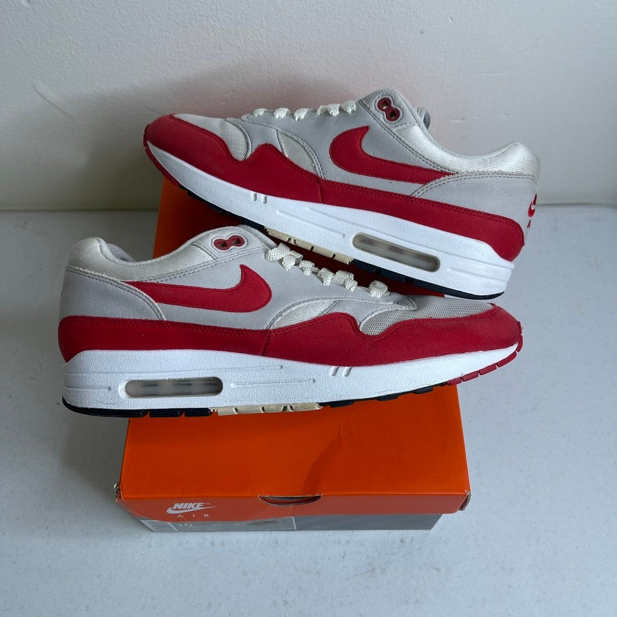 Size 10 - Nike Air Max 1 Anniversary Red (2017/2018 Restock Pair)