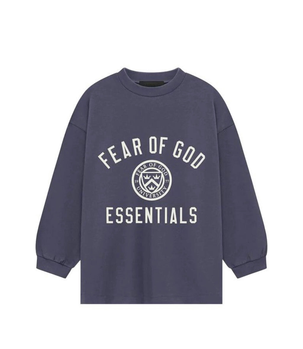 Essentials Fear of God Longsleeve Marine