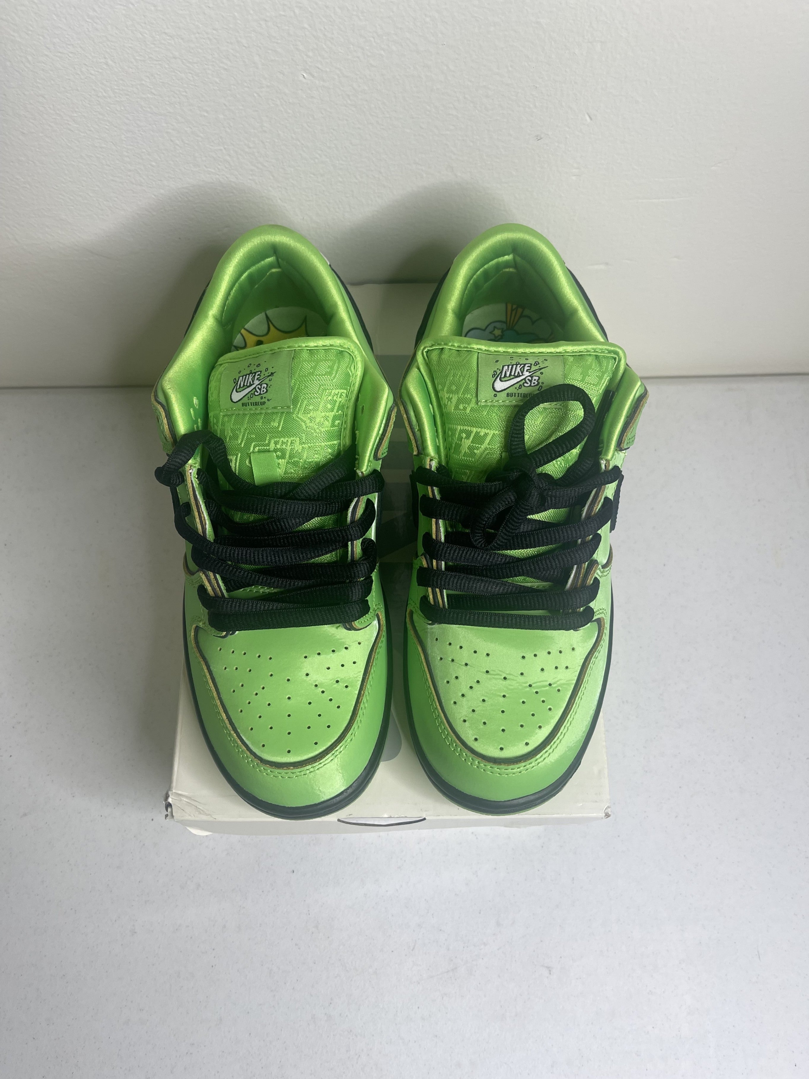 Nike SB Dunk Low The Powerpuff Girls Buttercup