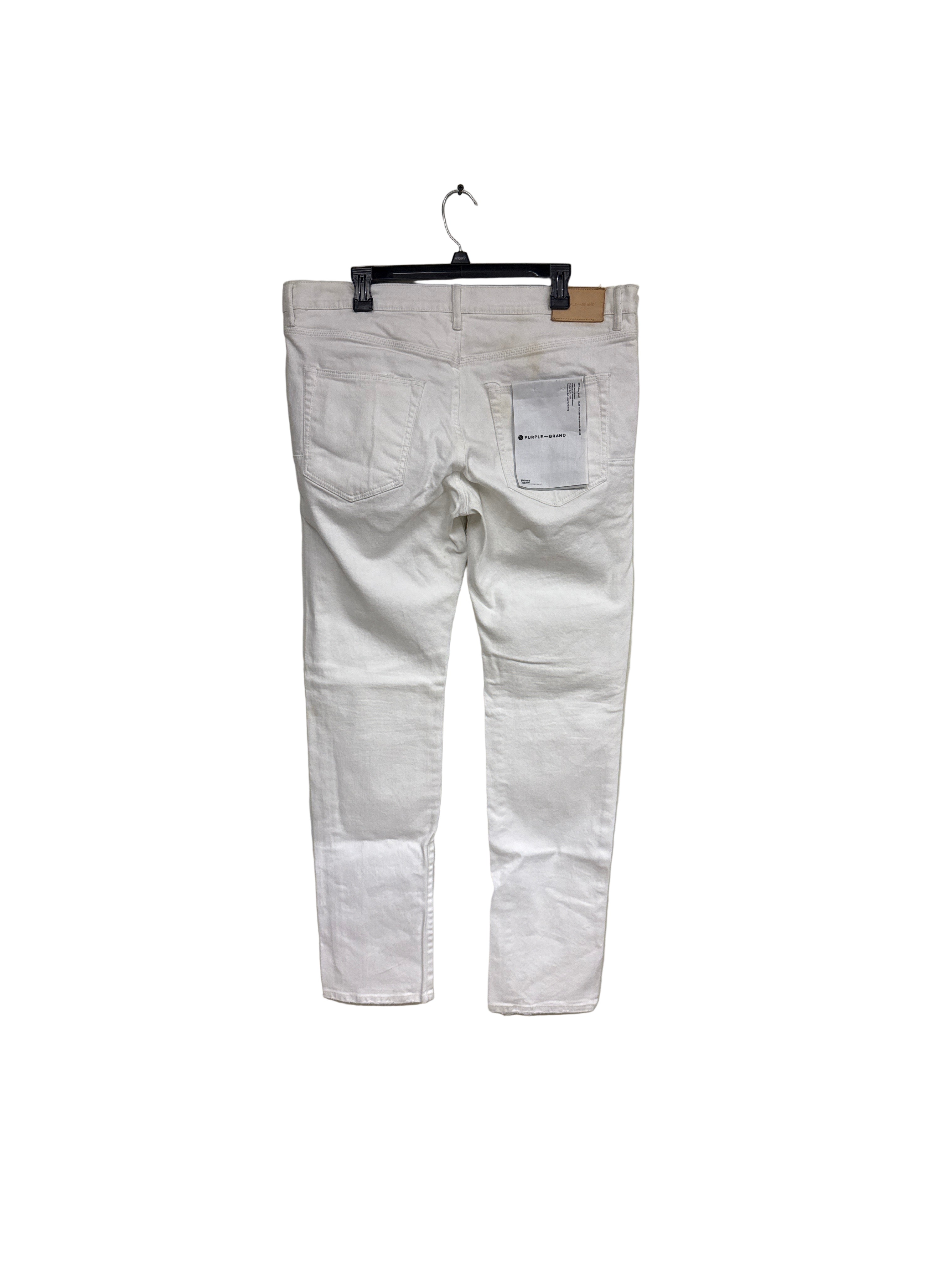 Purple Brand White Jeans