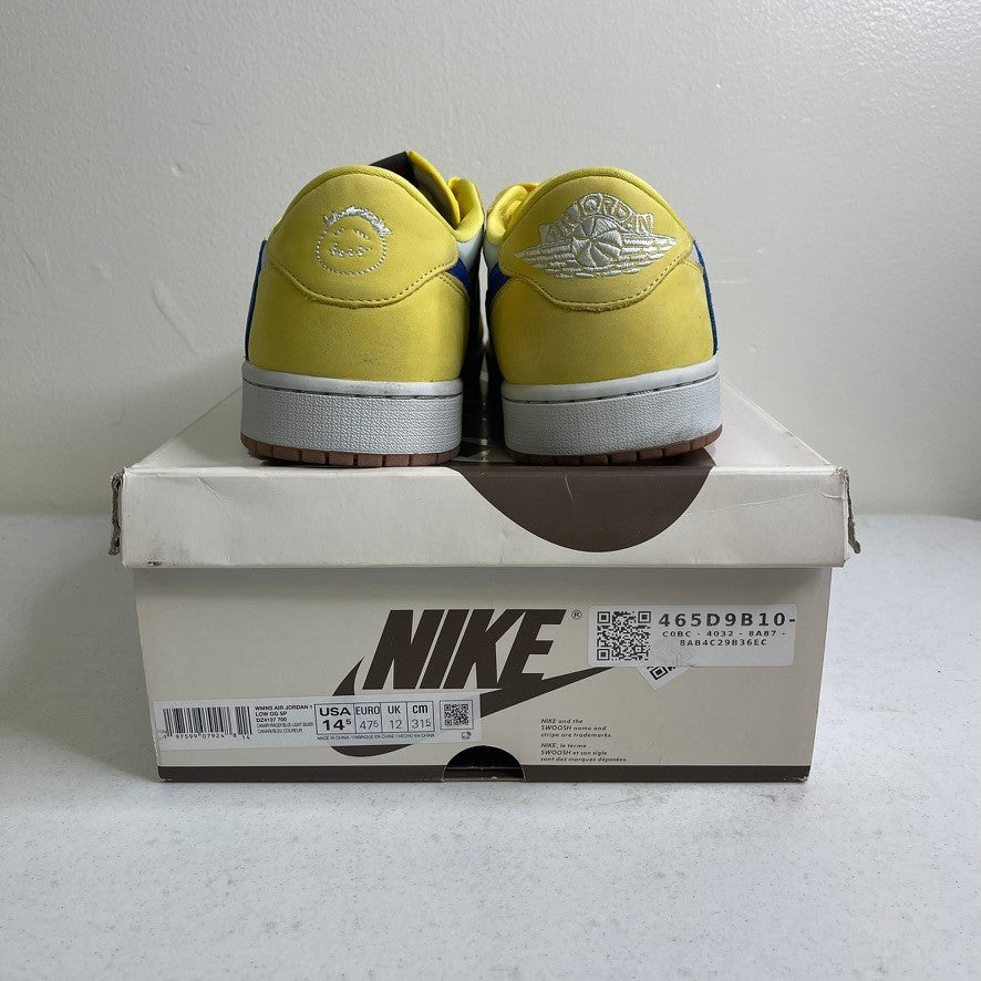 Jordan 1 Retro Low OG SP Travis Scott Canary (Women's)