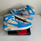 Size 8 - Jordan 1 Retro High Off-White University Blue