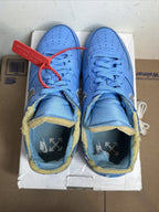 Size 10.5 - Nike Air Force 1 Low Off-White MCA University Blue