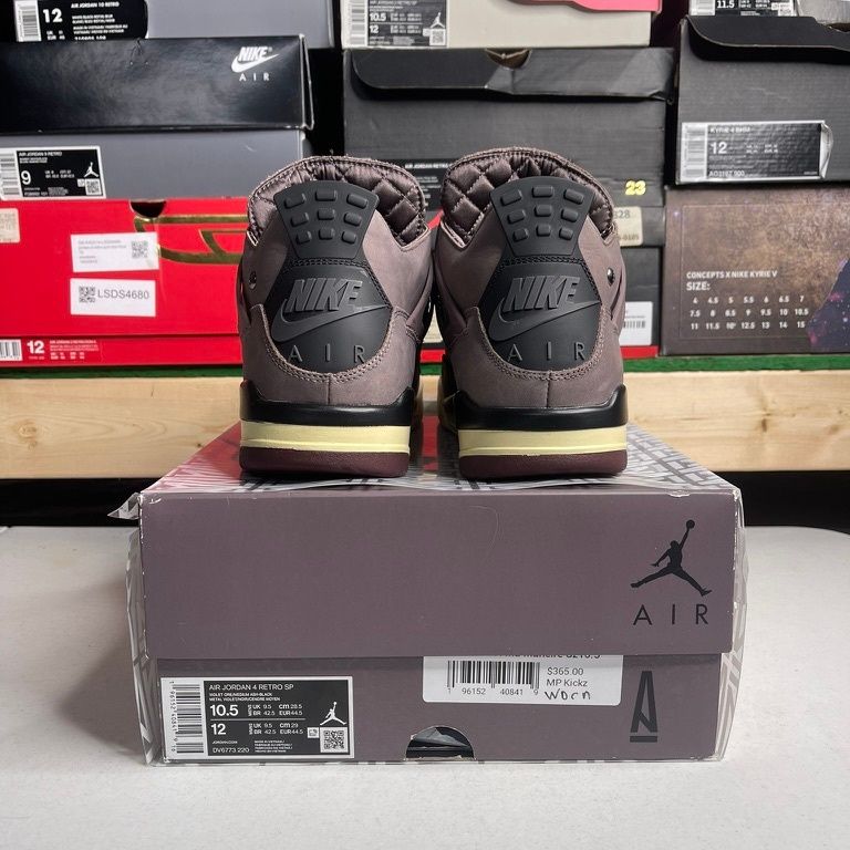 Size 10.5 - Jordan 4 Retro SP A Ma Maniére Violet Ore